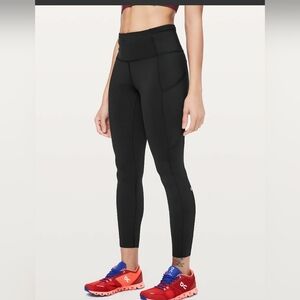 lululemon athletica Black High-Rise Jeggings
